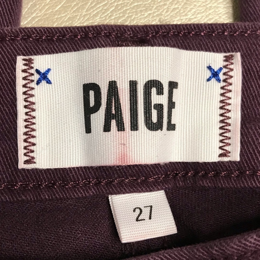 Paige Verdugo skinny ankle jeans sz 27 - Picture 5 of 10